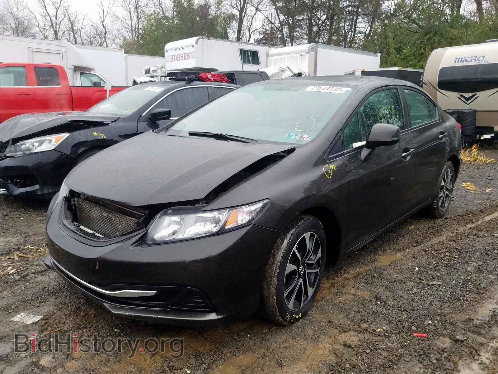 2013 HONDA CIVIC - VIN: 19XFB2F88DE213238 - Фото 2