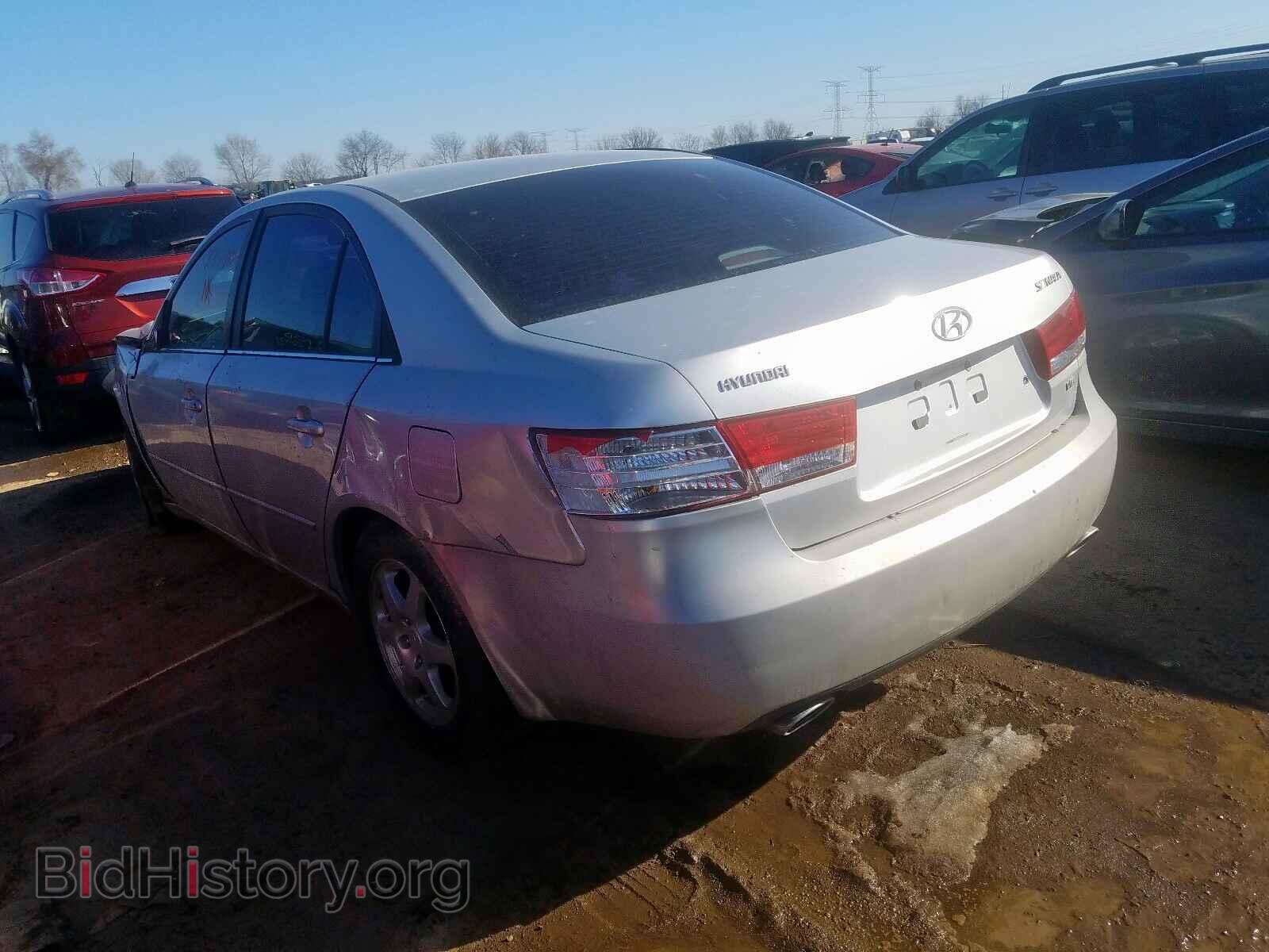 2007 HYUNDAI SONATA - VIN: 5NPEU46F07H165976 - Фото 3