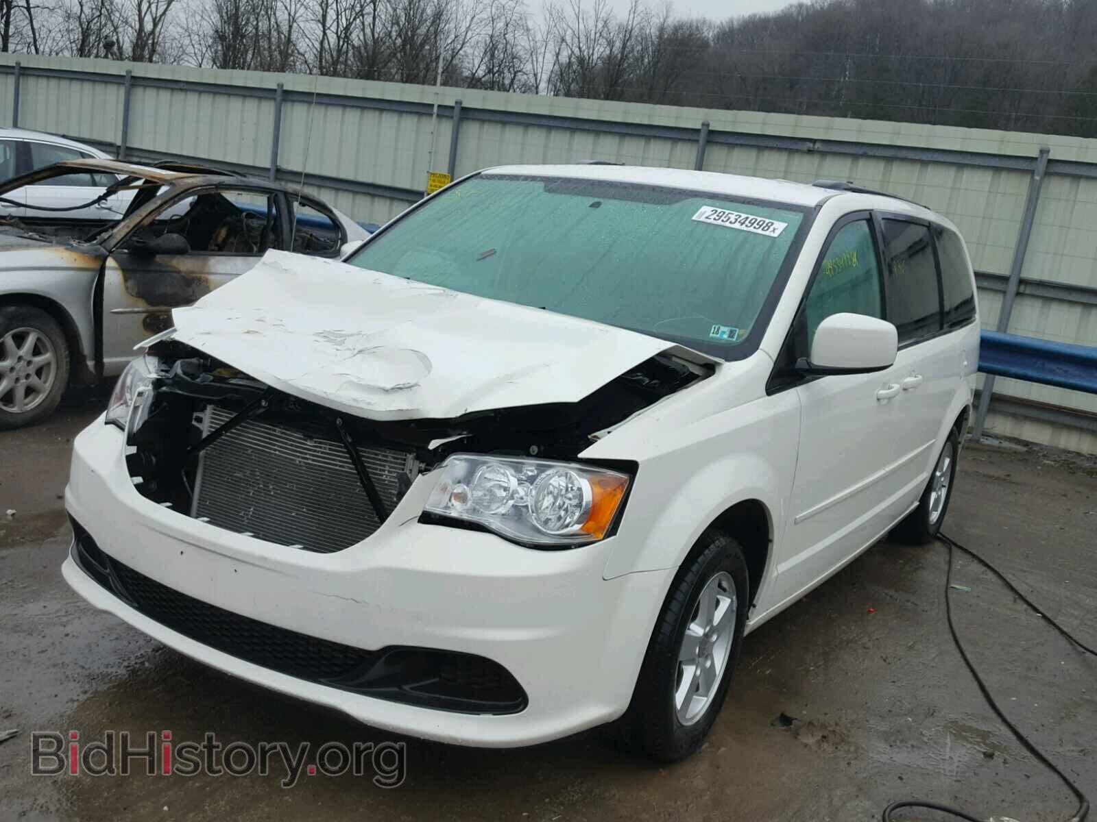 2012 DODGE CARAVAN - VIN: 2C4RDGCG9CR247847 - Фото 2