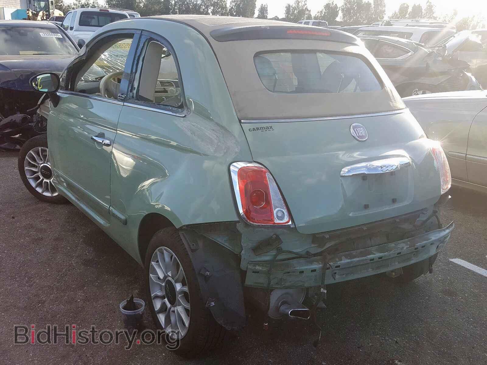 2012 FIAT 500 - VIN: 3C3CFFER2CT343622 - Фото 3