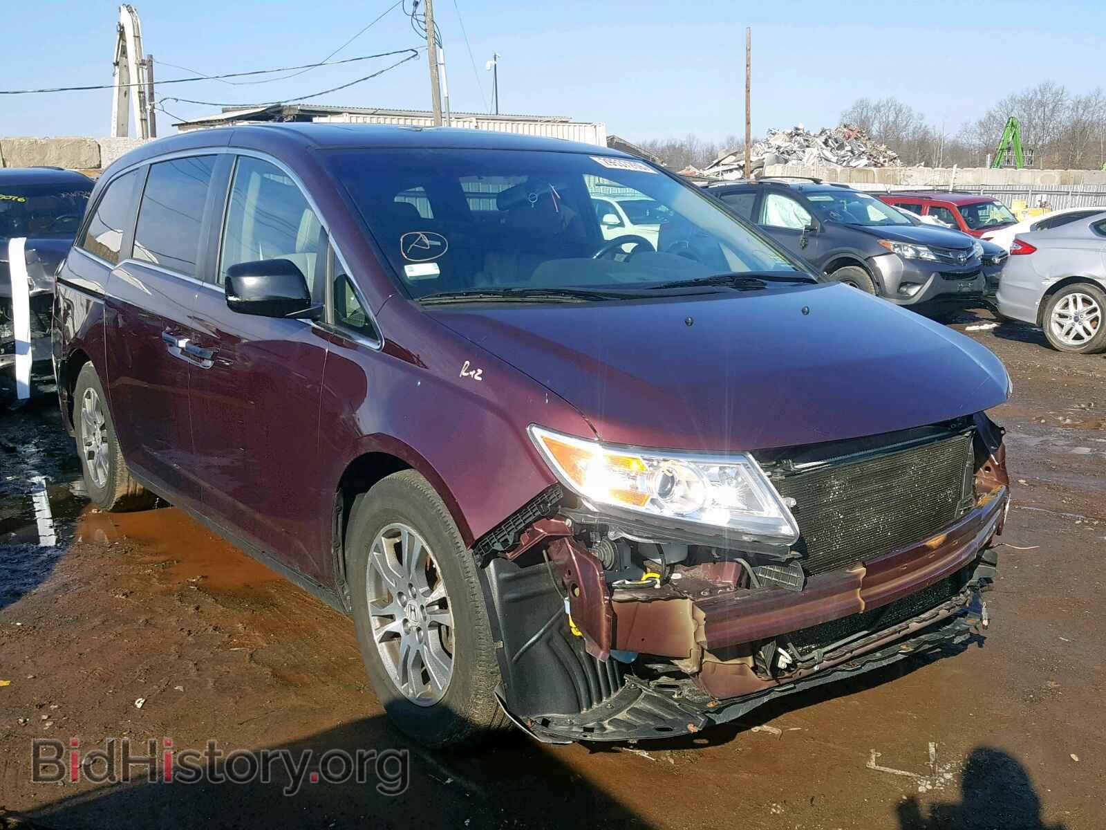 Фотография 5FNRL5H69BB033135 - HONDA ODYSSEY EX 2011
