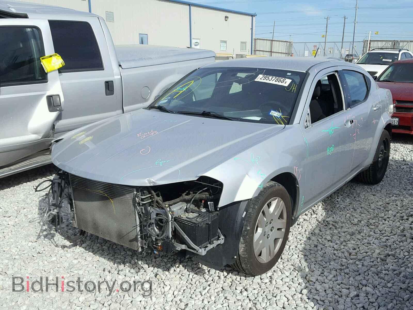 2012 DODGE AVENGER - VIN: 1C3CDZAB9CN109557 - Фото 2