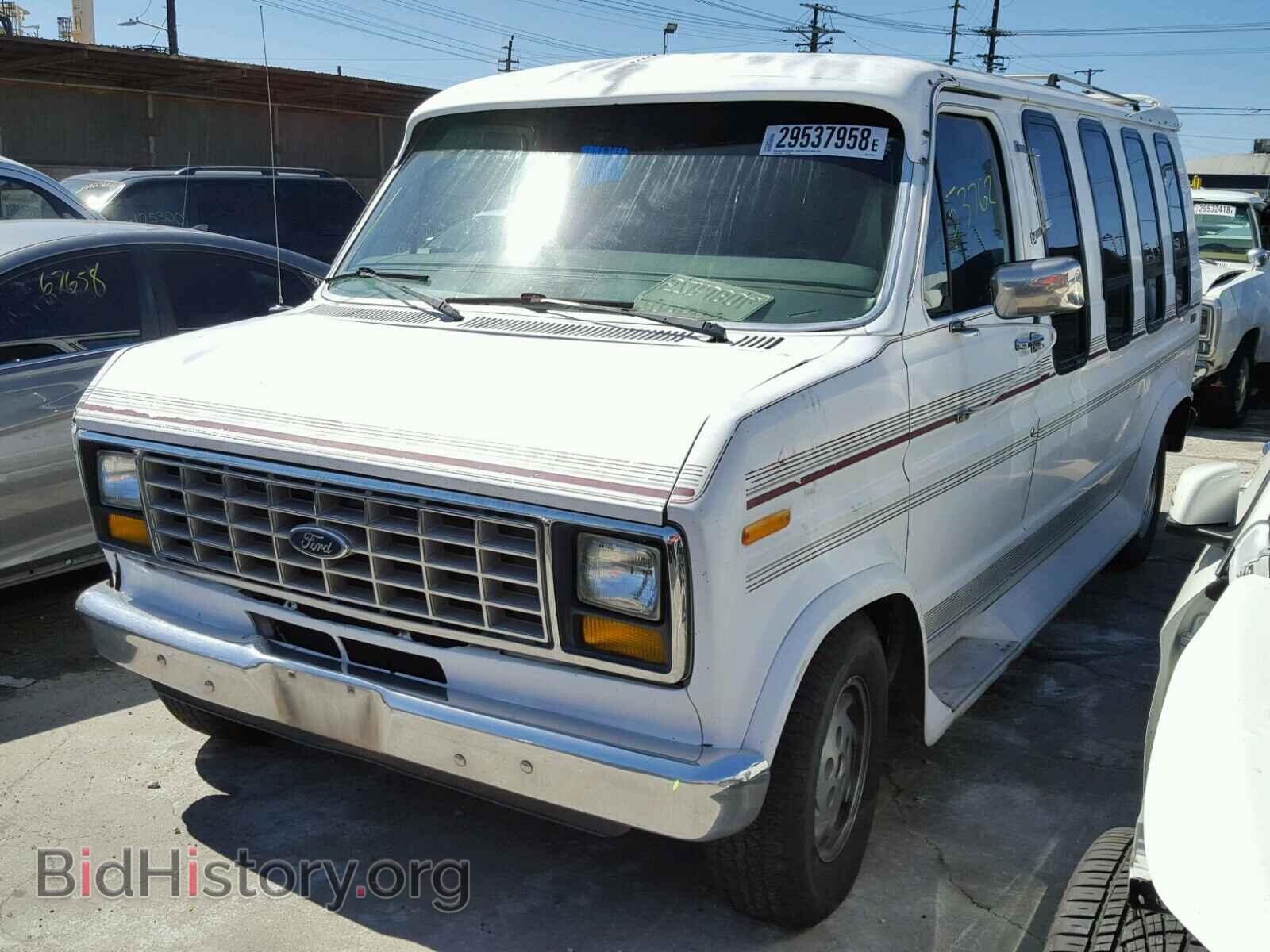 1991 FORD ECONOLINE - VIN: 1FDEE14N2MHA22474 - Фото 2
