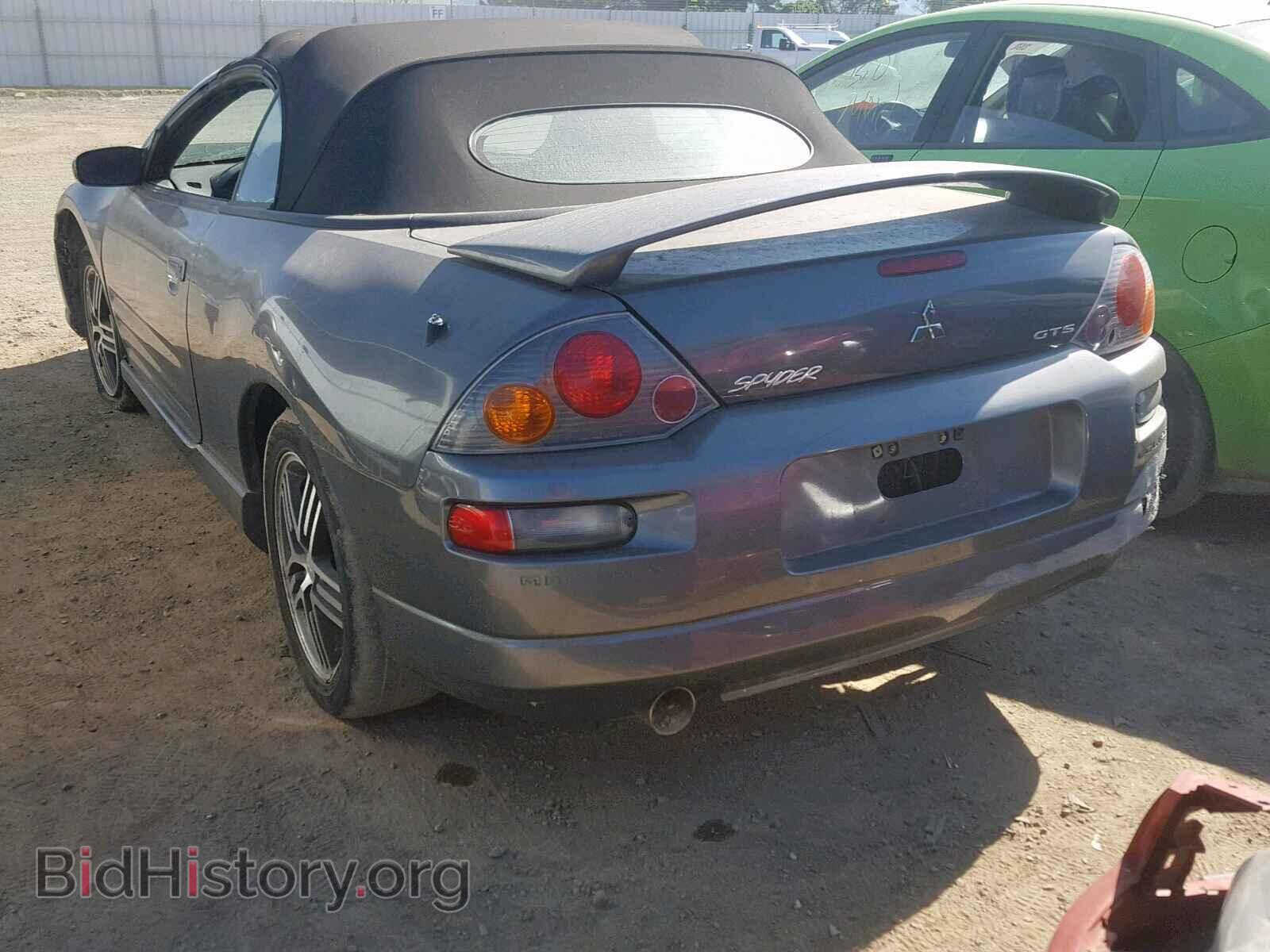 2003 MITSUBISHI ECLIPSE - VIN: 4A3AE75H03E172501 - Фото 3