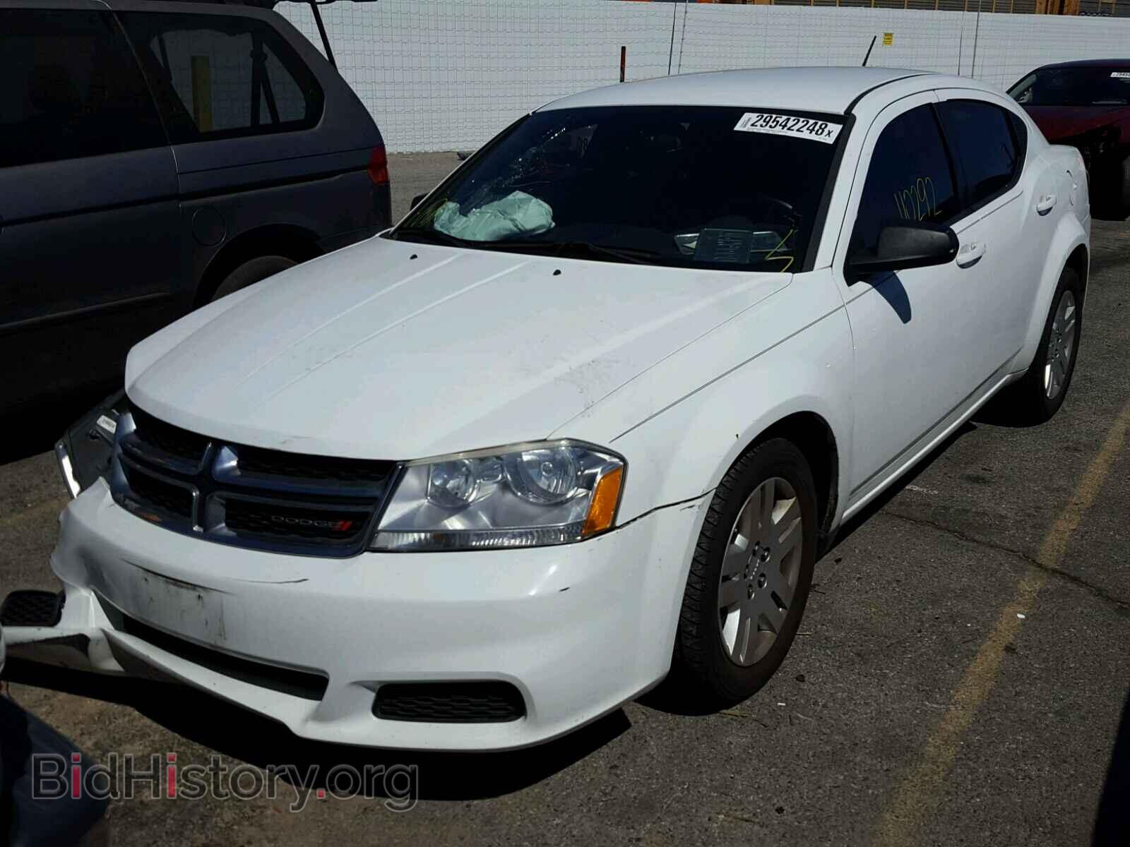 2012 DODGE AVENGER - VIN: 1C3CDZAB6CN331456 - Фото 2