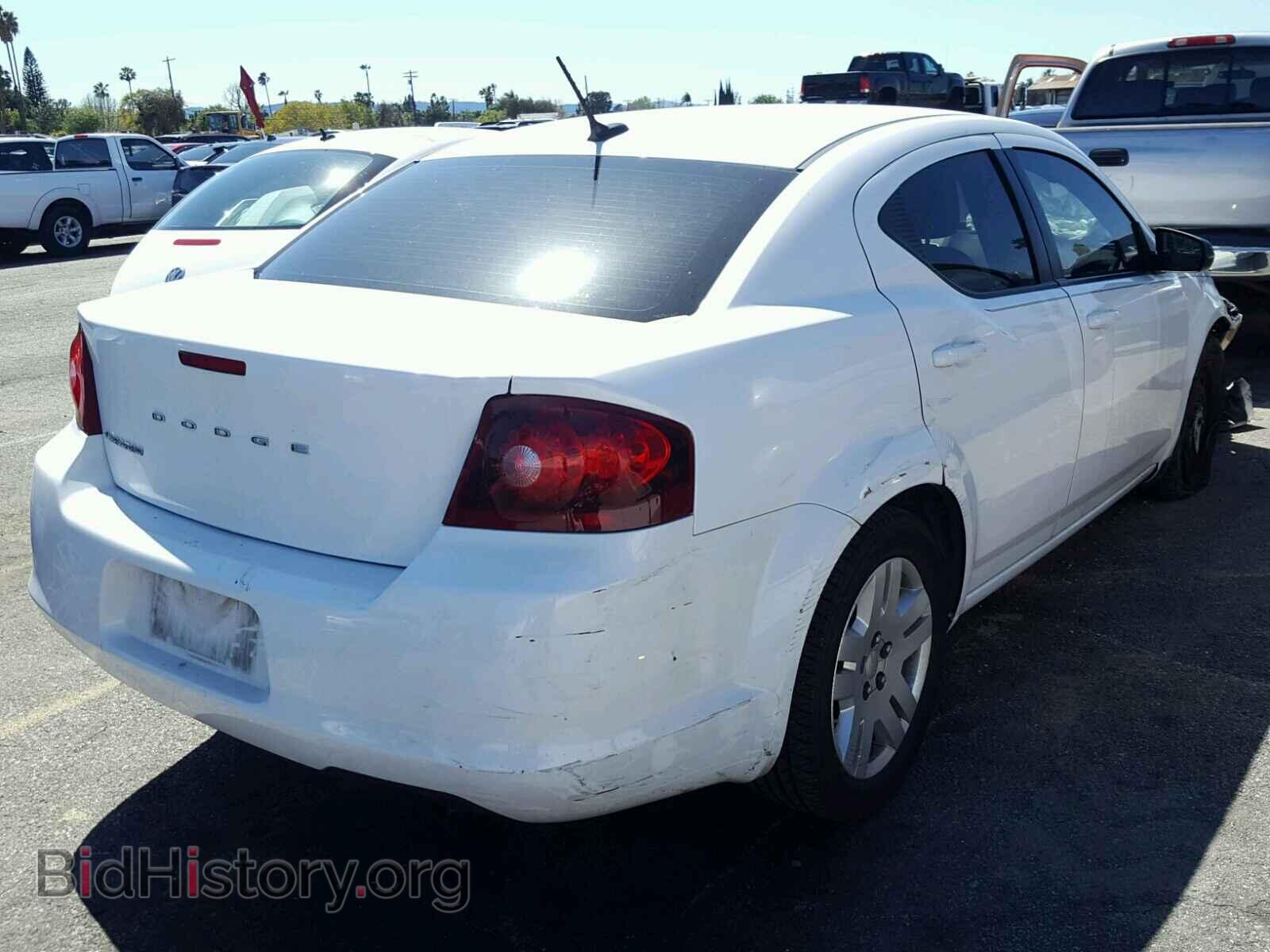 2012 DODGE AVENGER - VIN: 1C3CDZAB6CN331456 - Фото 4
