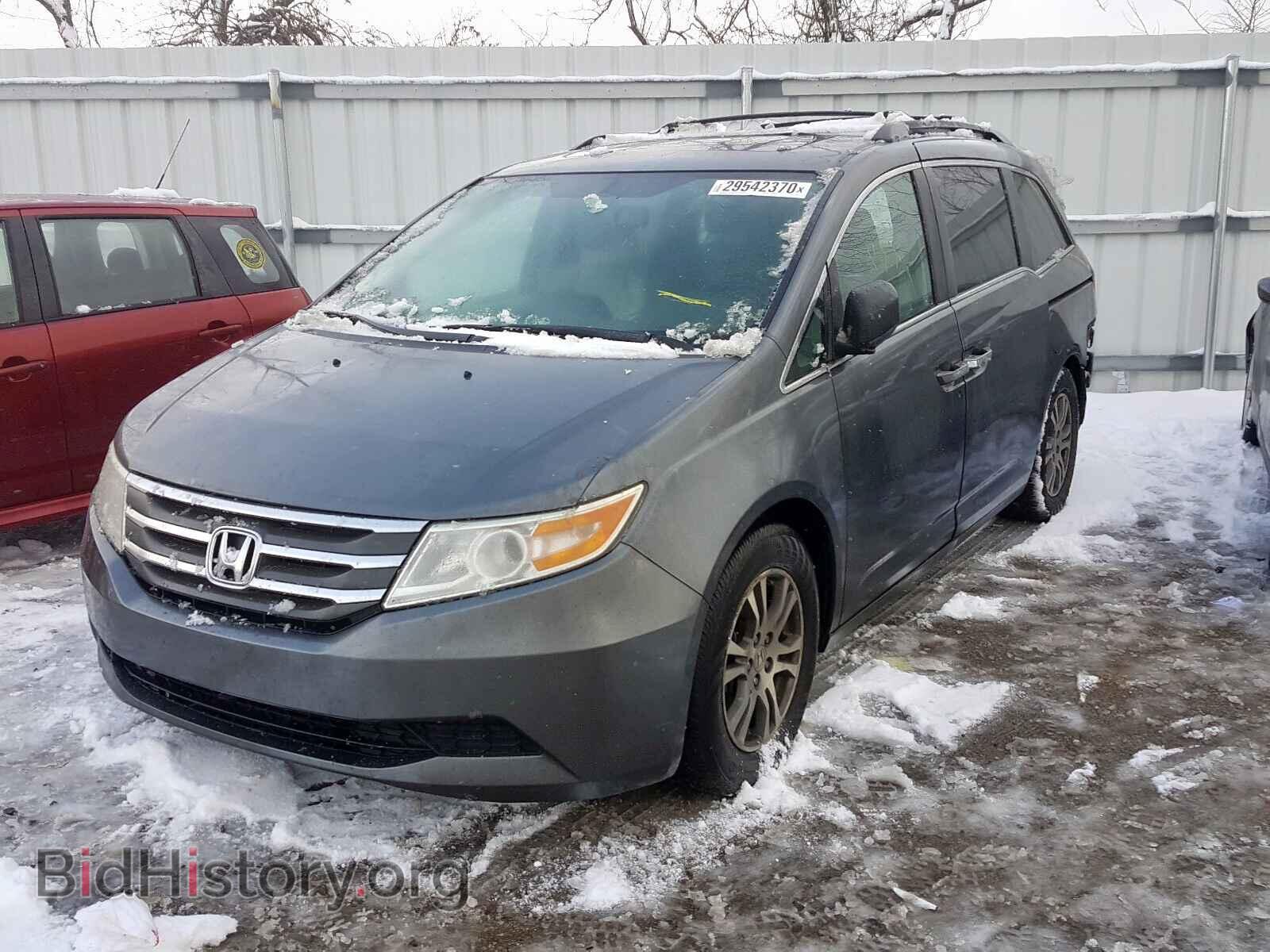 2011 HONDA ODYSSEY EX - VIN: 5FNRL5H60BB015350 - Фото 2