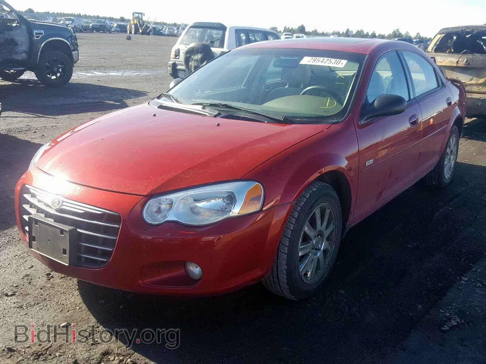 2006 CHRYSLER SEBRING - VIN: 1C3EL56RX6N157955 - Фото 2