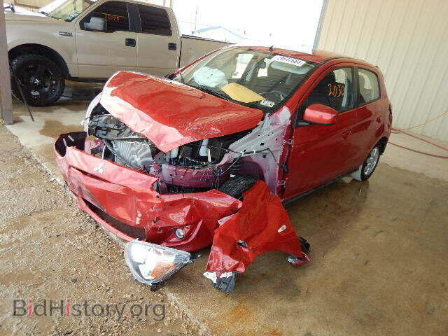 2014 MITSUBISHI MIRAGE - VIN: ML32A4HJ9EH025839 - Фото 2