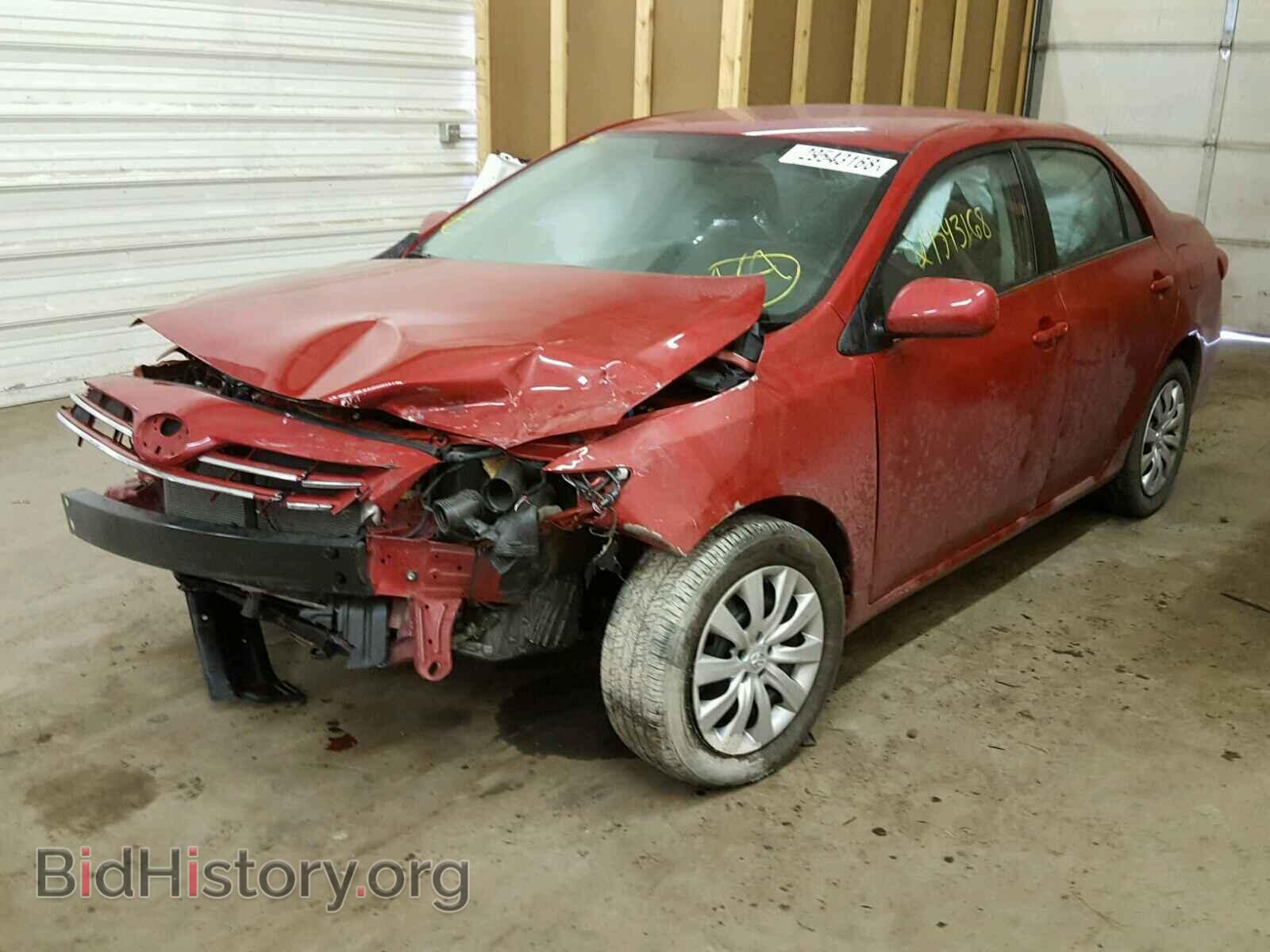 2013 TOYOTA COROLLA BA - VIN: 2T1BU4EE2DC085248 - Фото 2