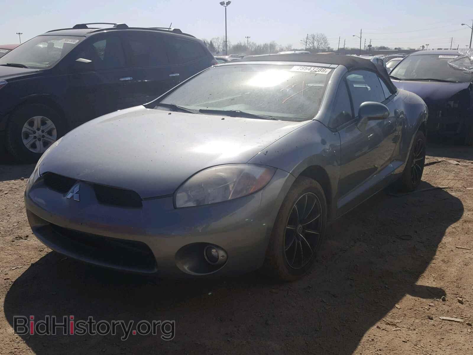 2007 MITSUBISHI ECLIPSE - VIN: 4A3AL25F27E065317 - Фото 2