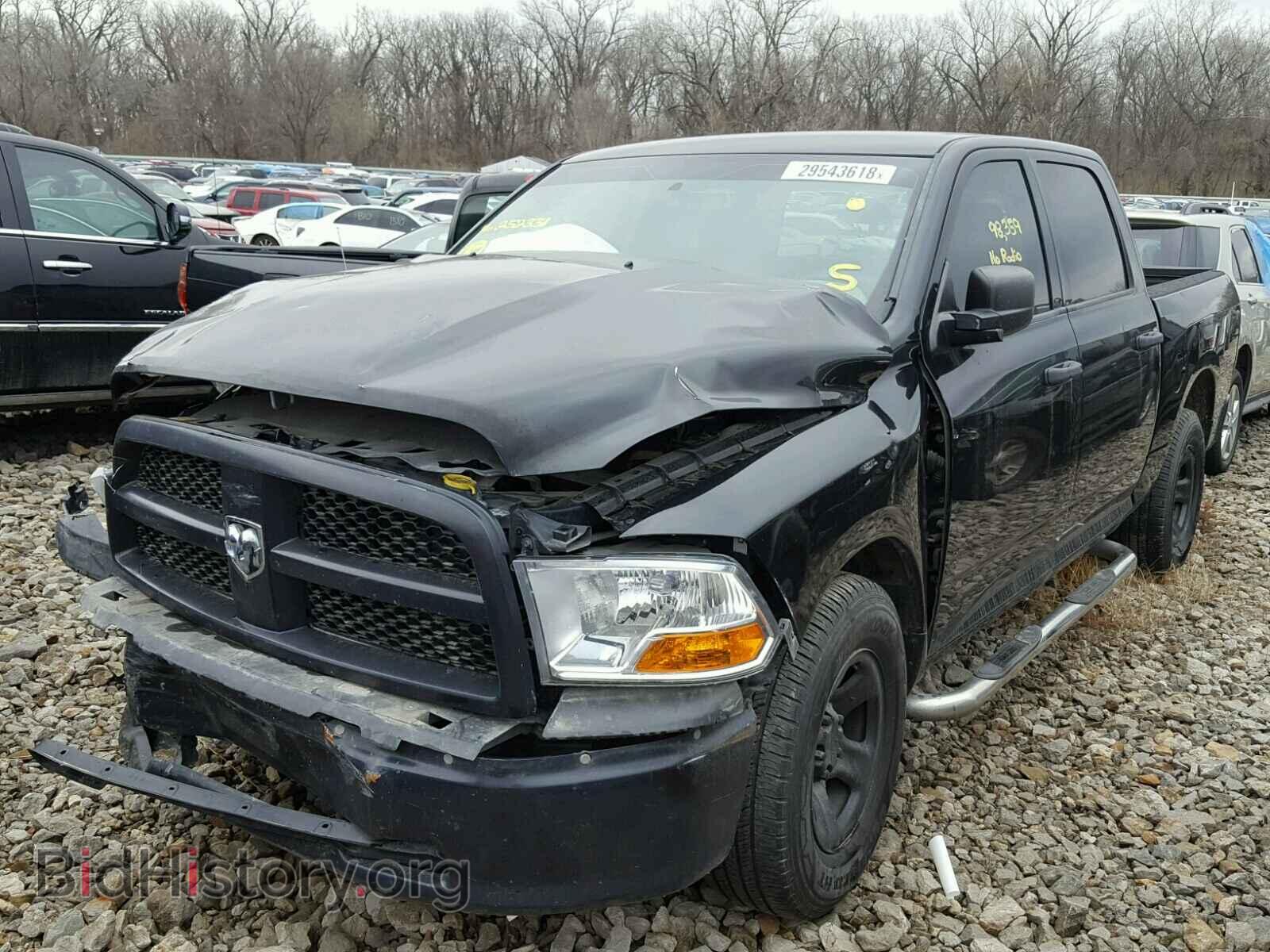 2012 DODGE RAM 1500 - VIN: 1C6RD6KP8CS252331 - Фото 2