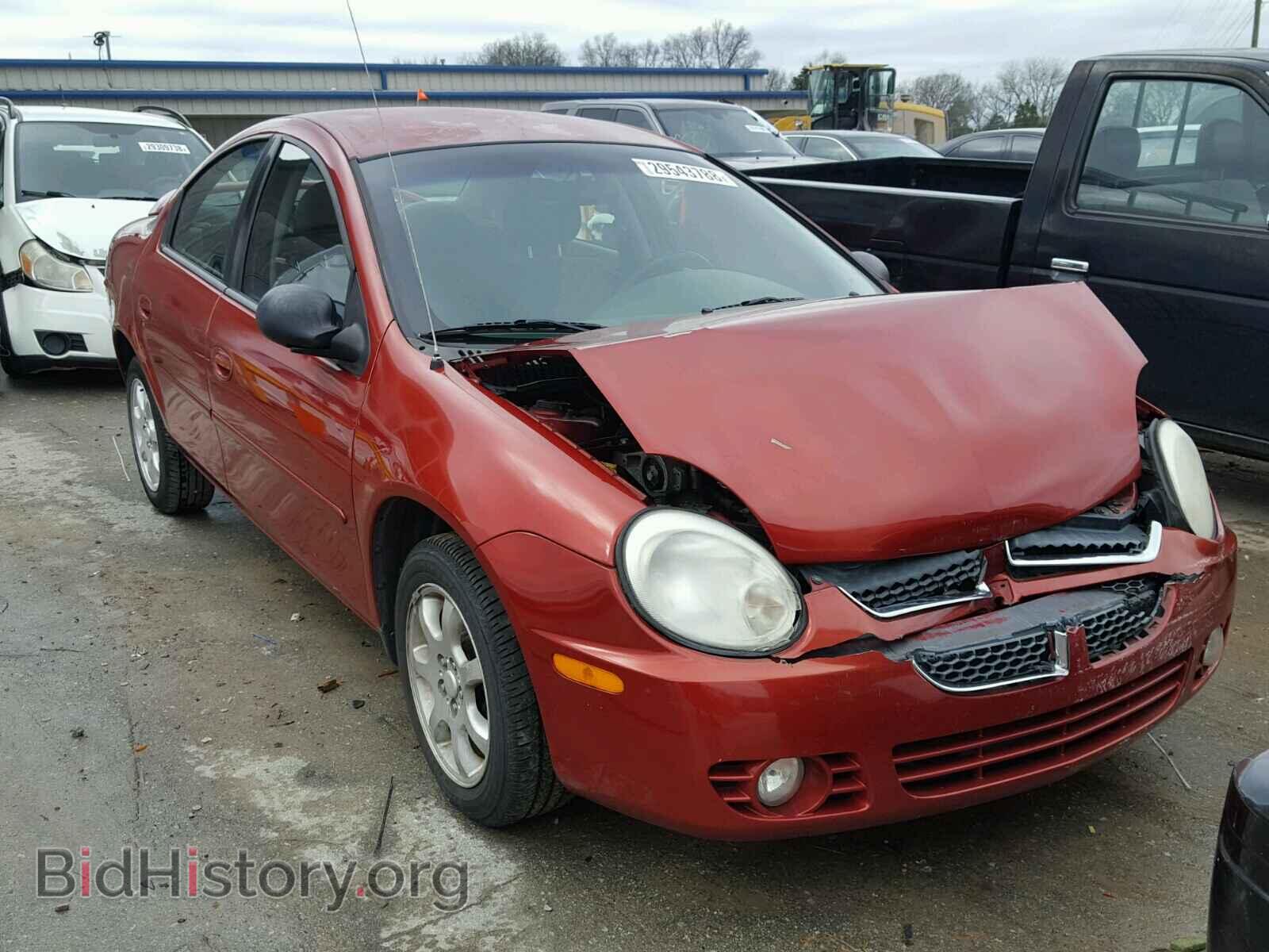 Фотография 1B3ES56C84D573100 - DODGE NEON 2004
