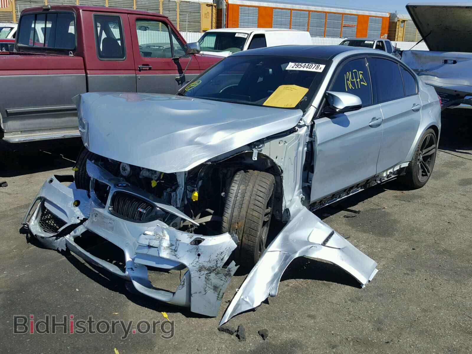 2016 BMW M3 - VIN: WBS8M9C51G5E68203 - Фото 2