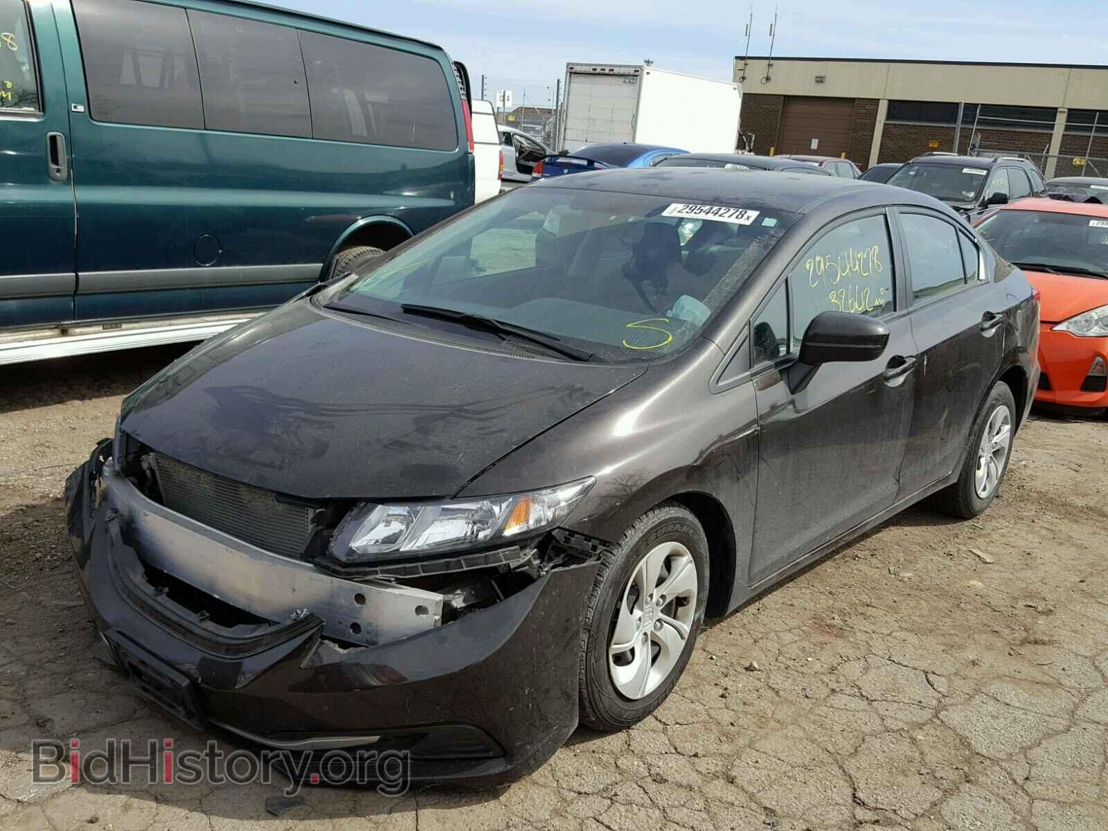 2014 HONDA CIVIC - VIN: 2HGFB2F58EH541479 - Фото 2