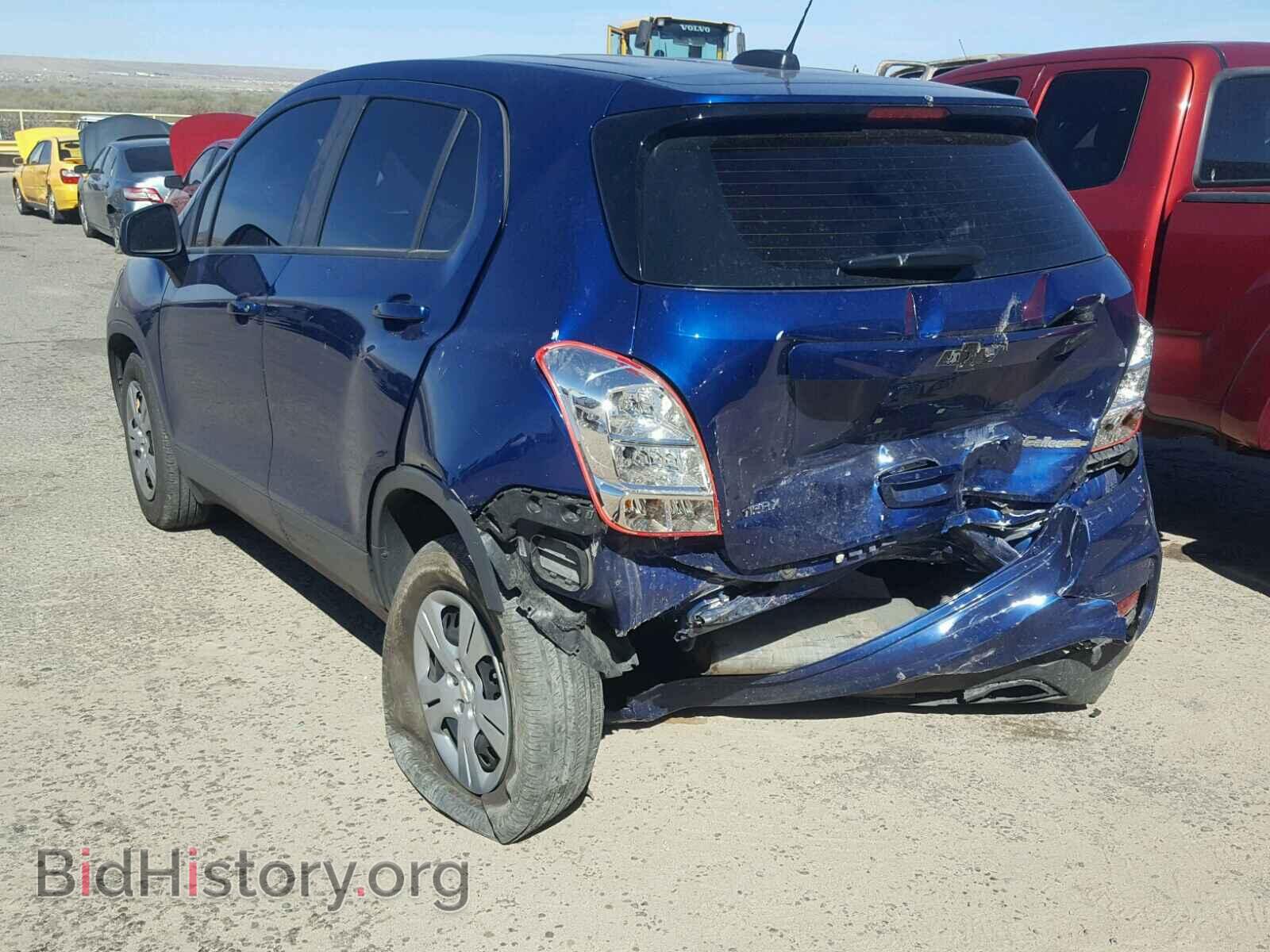 2017 CHEVROLET TRAX - VIN: 3GNCJKSB3HL161730 - Фото 3