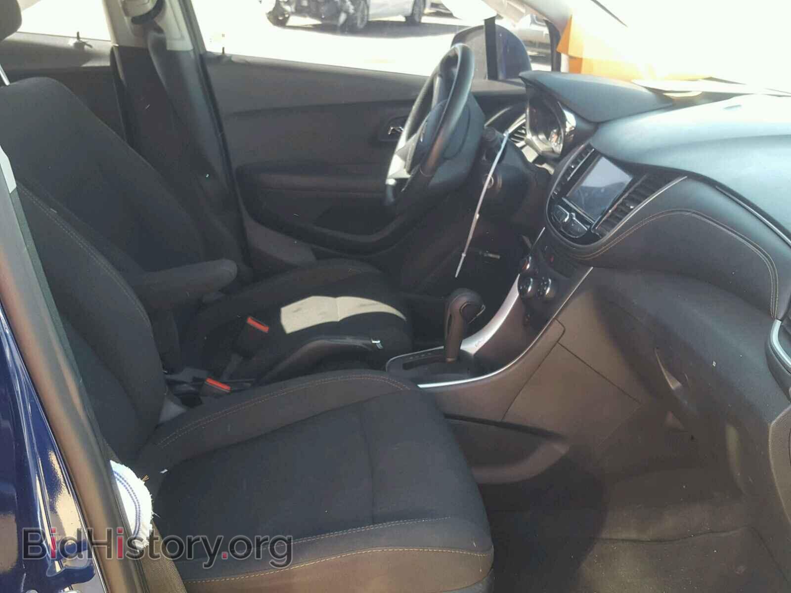 2017 CHEVROLET TRAX - VIN: 3GNCJKSB3HL161730 - Фото 5