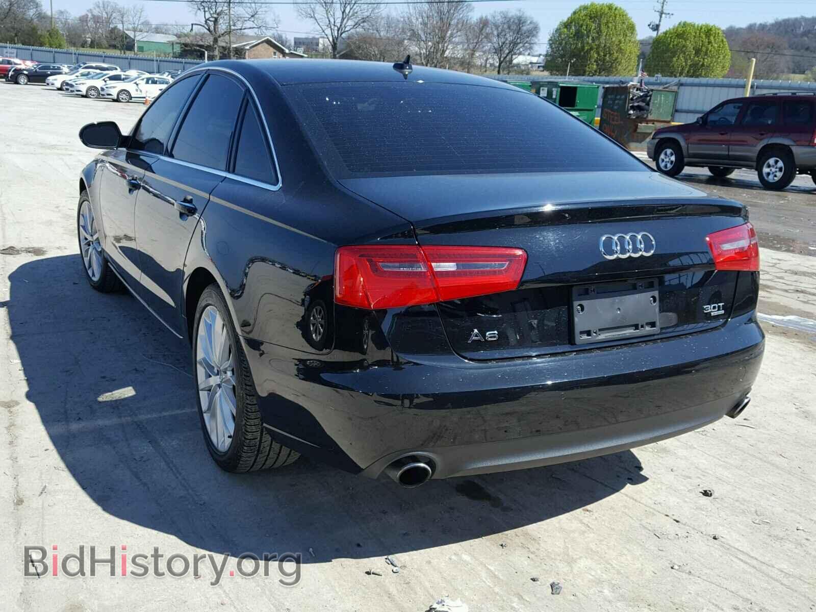 2014 AUDI A6 - VIN: WAUFGAFC6EN065052 - Фото 3