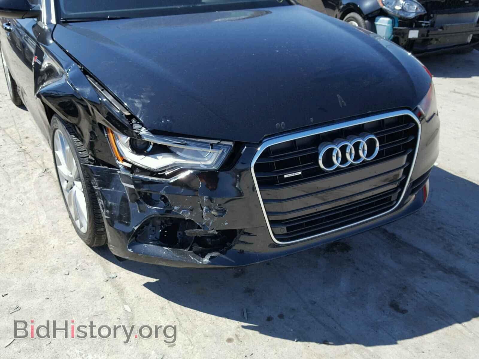 2014 AUDI A6 - VIN: WAUFGAFC6EN065052 - Фото 9