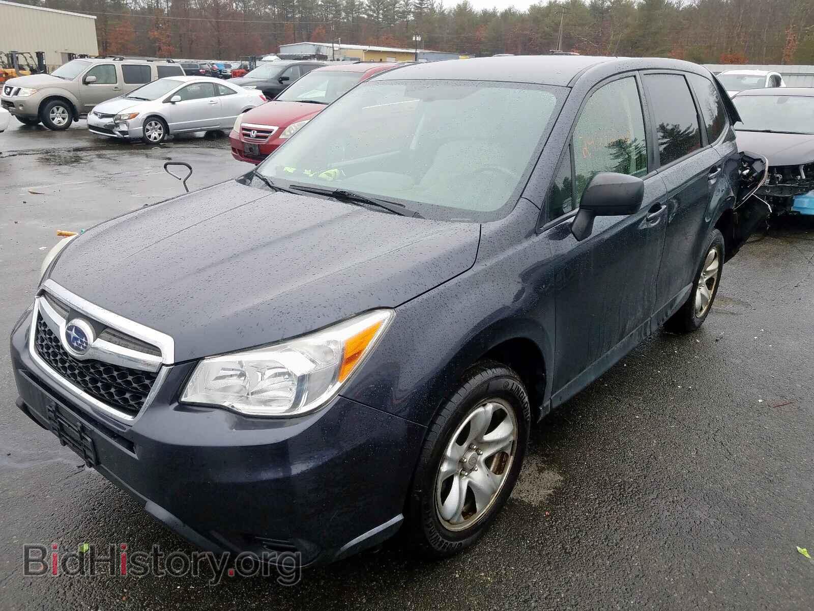 2014 SUBARU FORESTER - VIN: JF2SJAAC5EH425471 - Фото 2