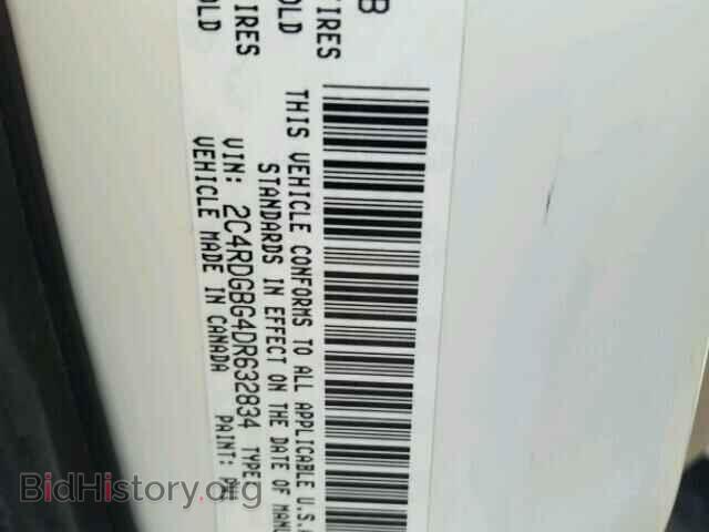 2013 DODGE CARAVAN - VIN: 2C4RDGBG4DR632834 - Фото 10