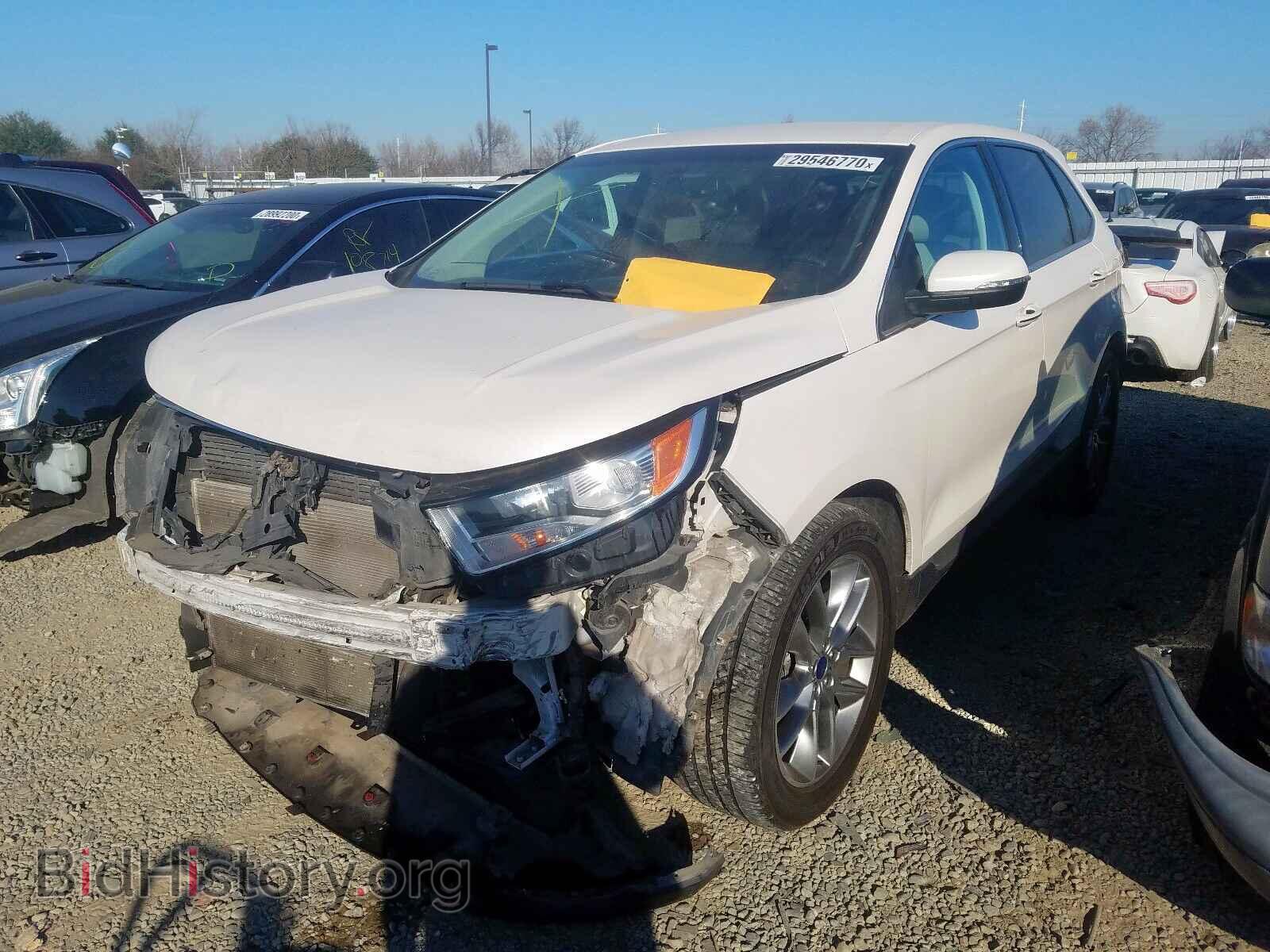2015 FORD EDGE - VIN: 2FMTK3K89FBB92355 - Фото 2