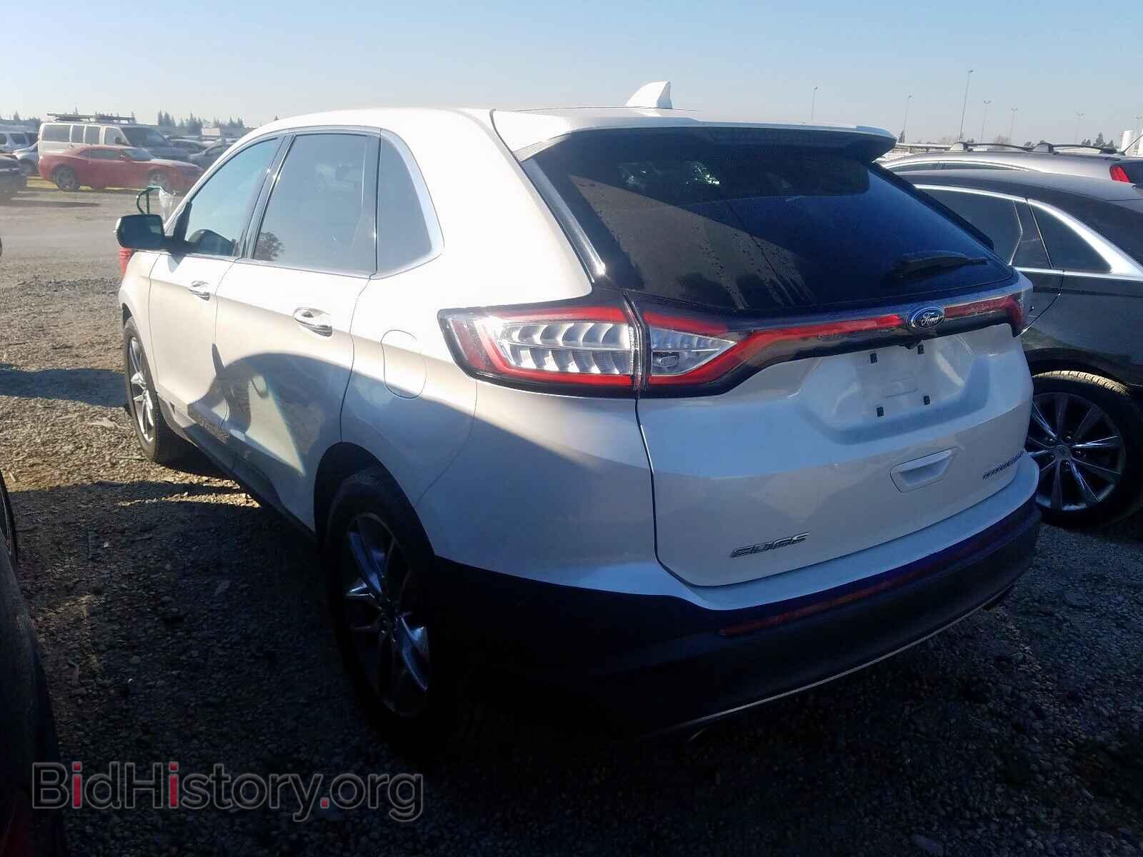2015 FORD EDGE - VIN: 2FMTK3K89FBB92355 - Фото 3