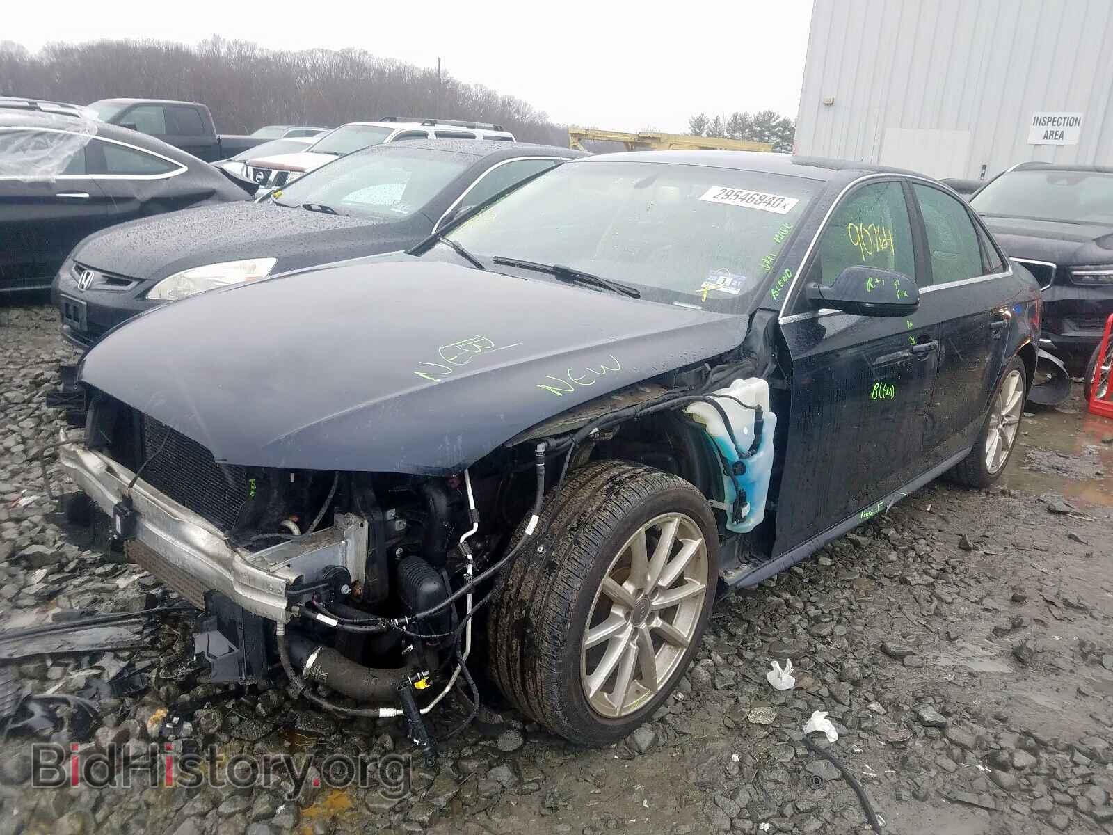 2014 AUDI A4 - VIN: WAUFFAFL0EA063730 - Фото 2