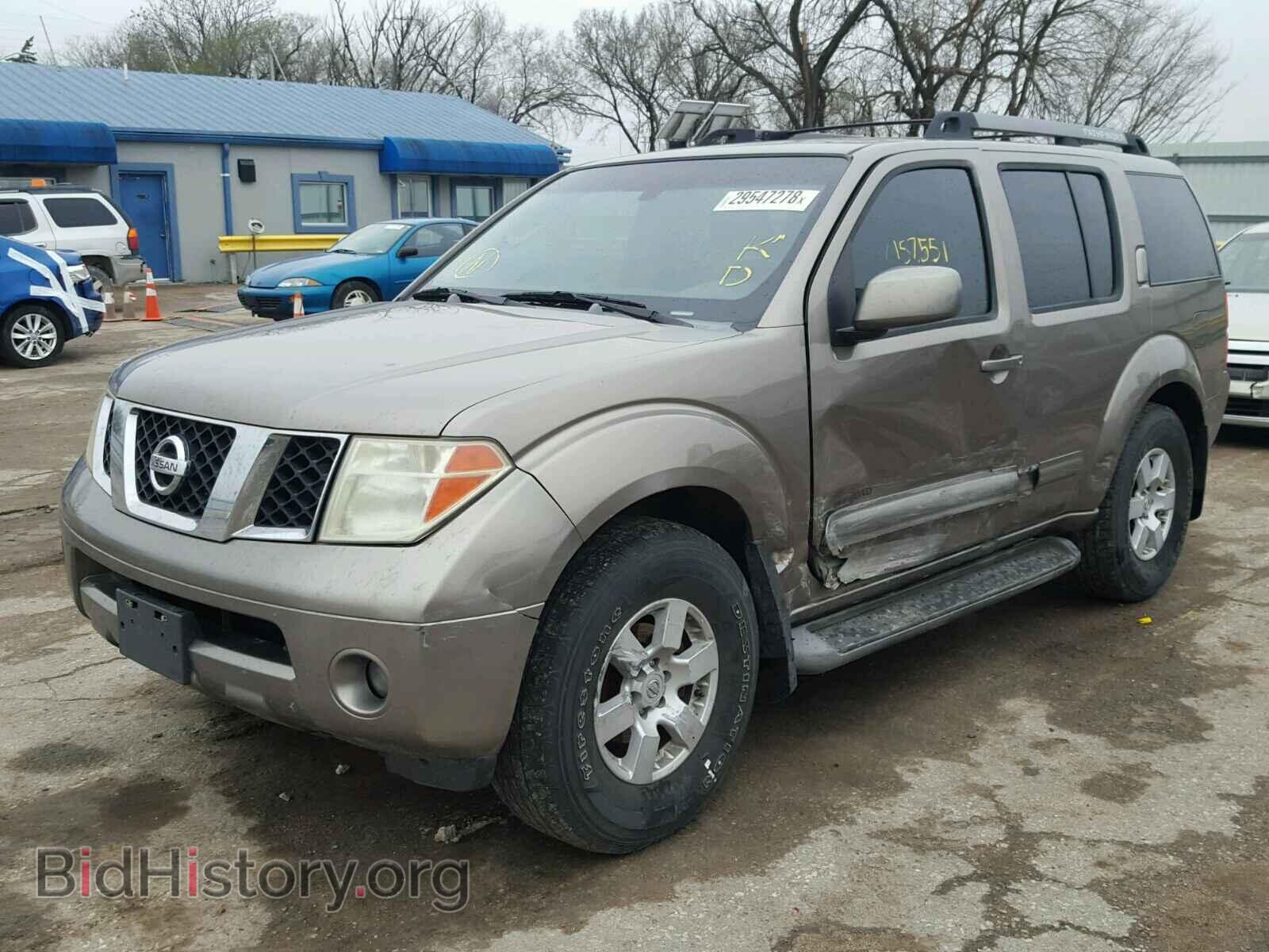 2005 NISSAN PATHFINDER - VIN: 5N1AR18W55C761648 - Фото 2