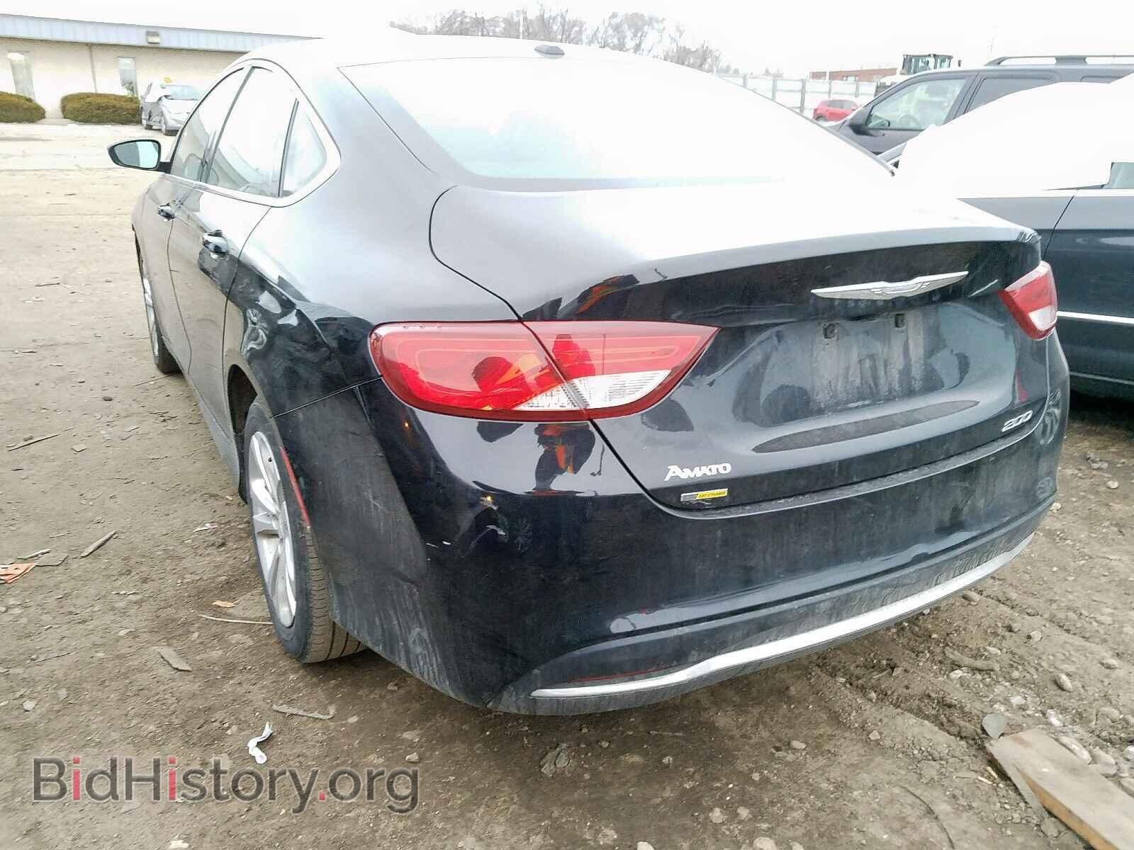2015 CHRYSLER 200 - VIN: 1C3CCCAB5FN596423 - Фото 3