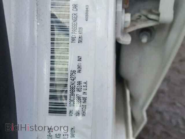 2014 CHRYSLER 200 - VIN: 1C3CCBAB8EN142756 - Фото 10