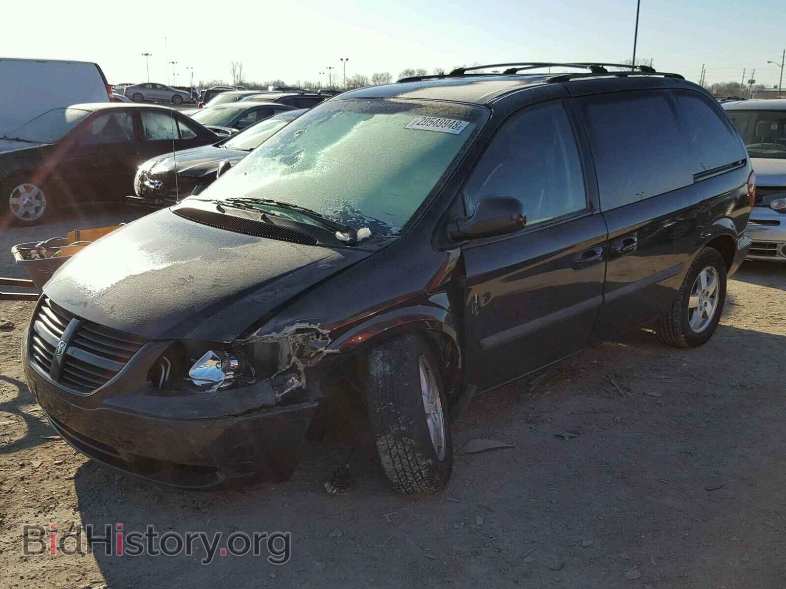 2007 DODGE CARAVAN - VIN: 1D4GP45R67B207096 - Фото 2