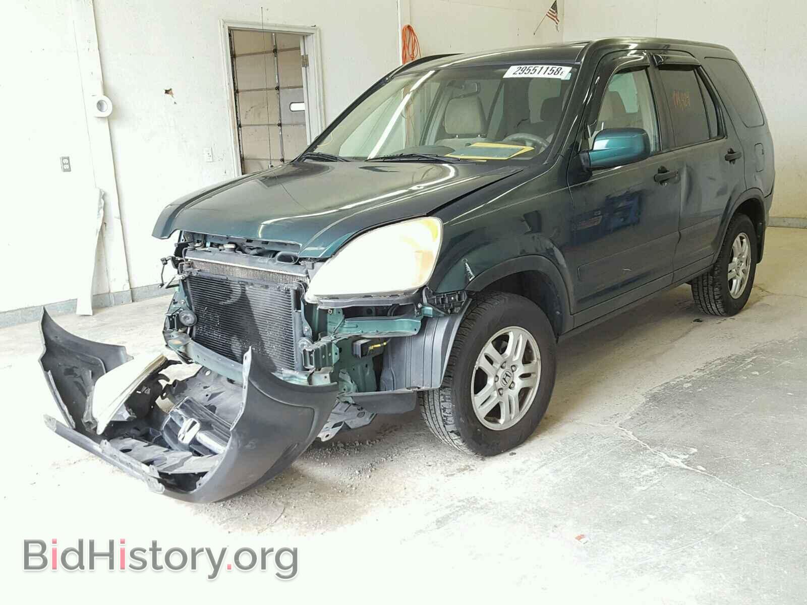 2003 HONDA CRV - VIN: SHSRD78843U159942 - Фото 2