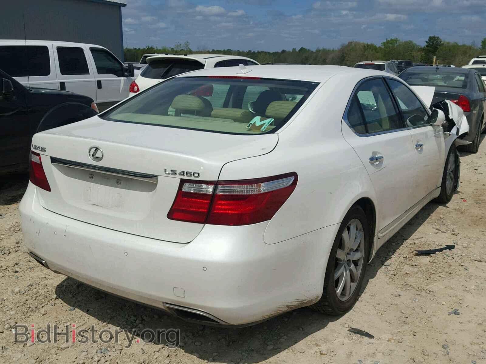 2007 LEXUS LS460 - VIN: JTHBL46F175015167 - Photo 4