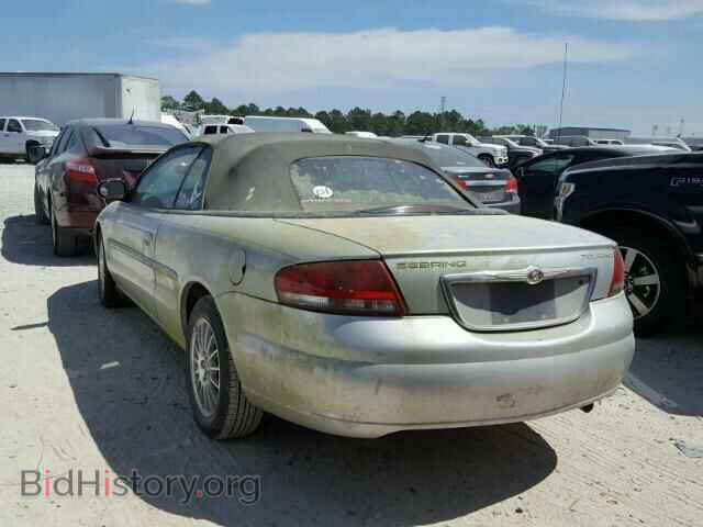 2004 CHRYSLER SEBRING - VIN: 1C3EL55RX4N299527 - Фото 3