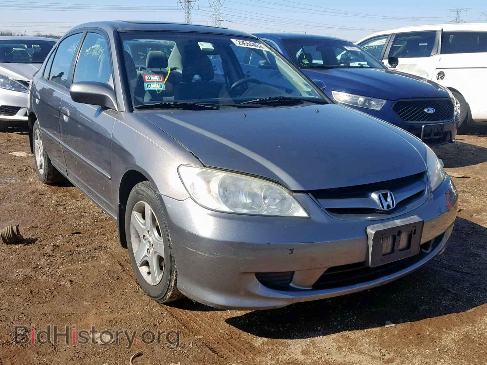 Photo 2HGES26795H527233 - HONDA CIVIC 2005