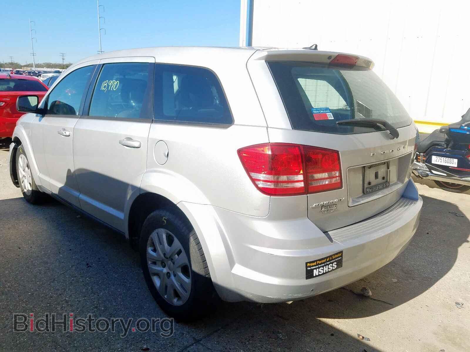 2014 DODGE JOURNEY - VIN: 3C4PDCAB1ET102180 - Фото 3