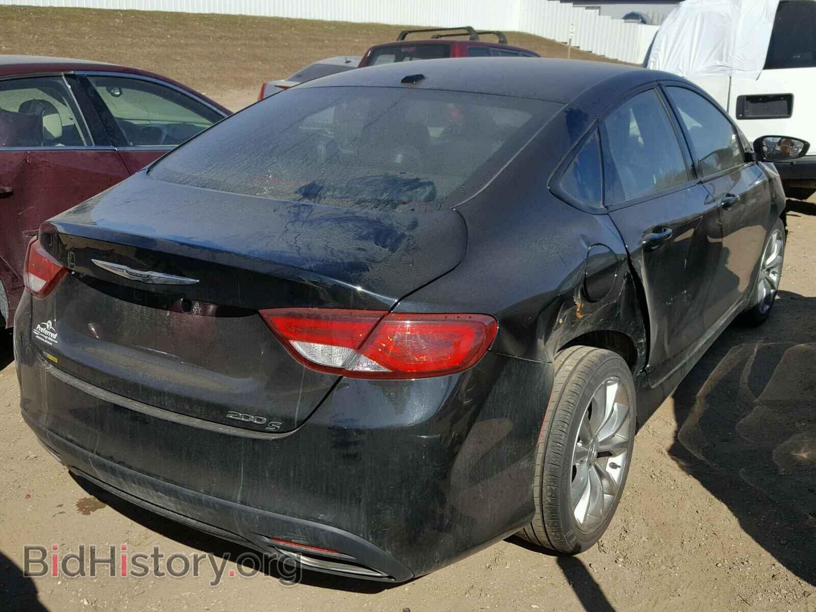 2015 CHRYSLER 200 - VIN: 1C3CCCBB3FN723488 - Фото 4