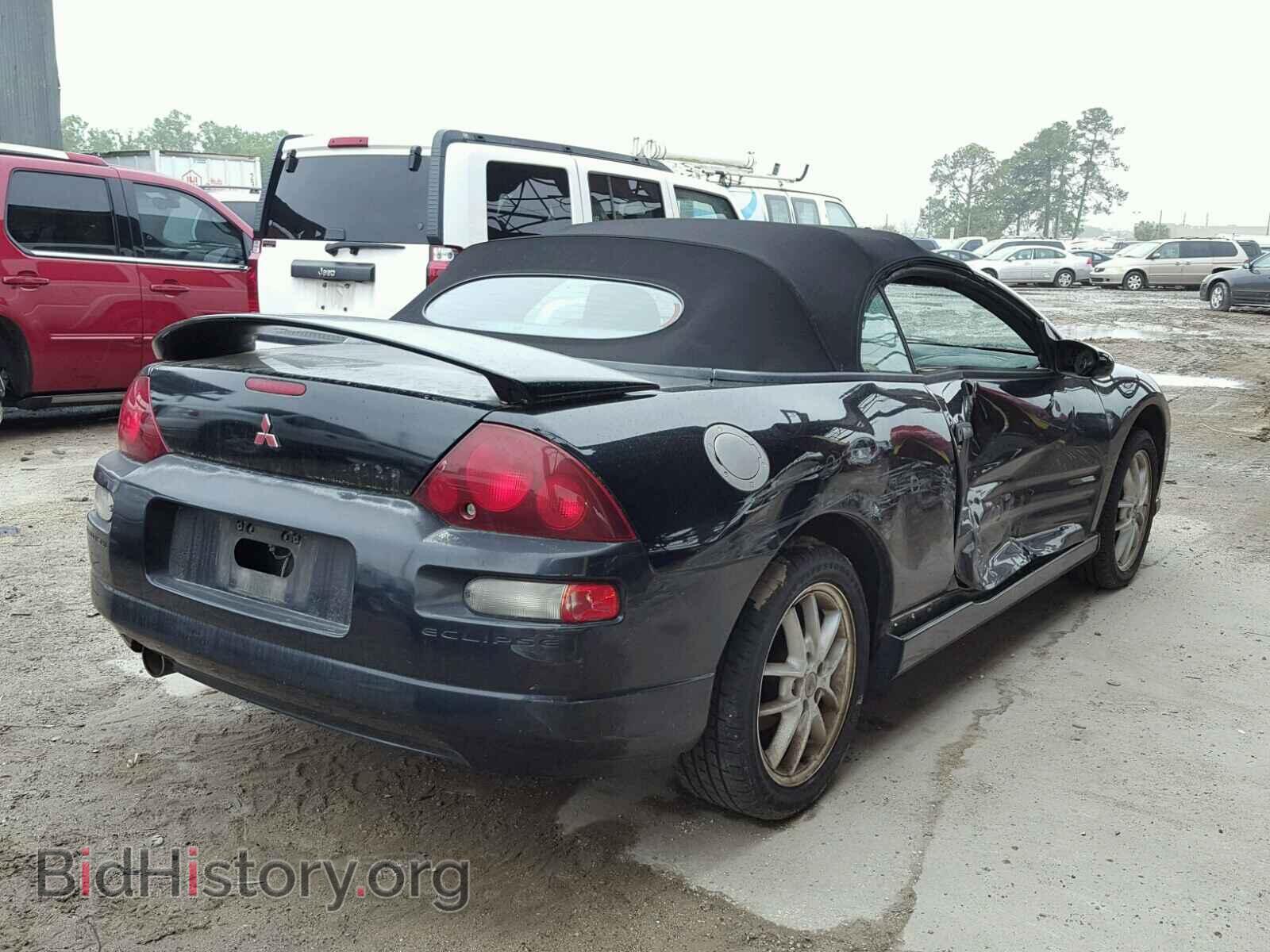 2001 MITSUBISHI ECLIPSE - VIN: 4A3AE55H21E001377 - Фото 4