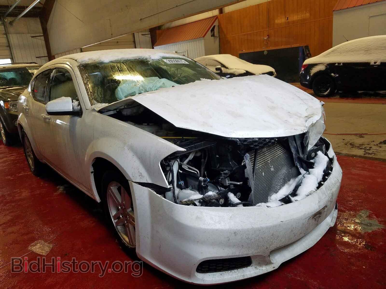 Photo 1C3CDZCBXCN211625 - DODGE AVENGER 2012
