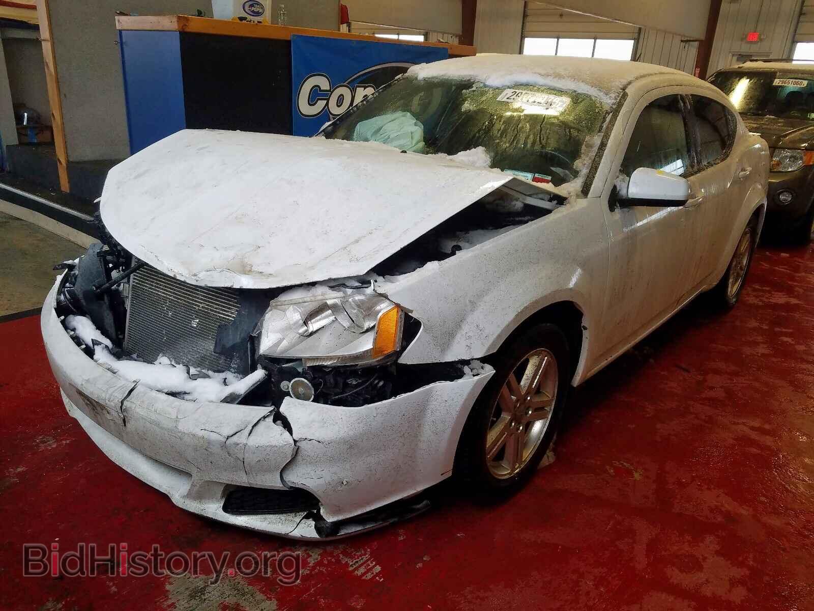 2012 DODGE AVENGER - VIN: 1C3CDZCBXCN211625 - Фото 2