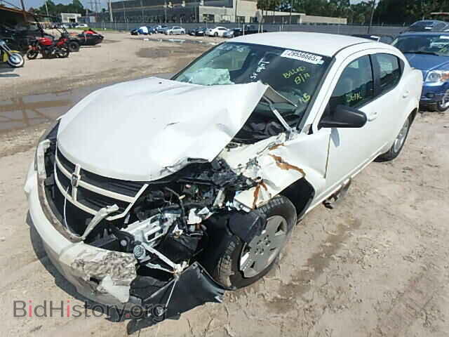 2008 DODGE AVENGER - VIN: 1B3LC46KX8N166045 - Фото 2
