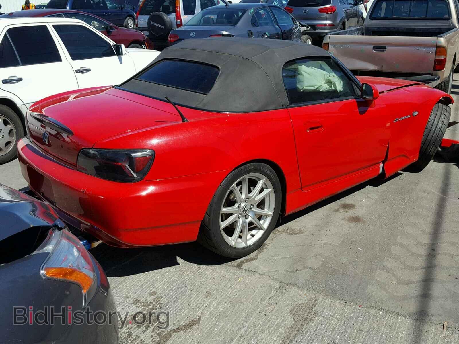 2005 HONDA S2000 - VIN: JHMAP21455S001734 - Фото 4