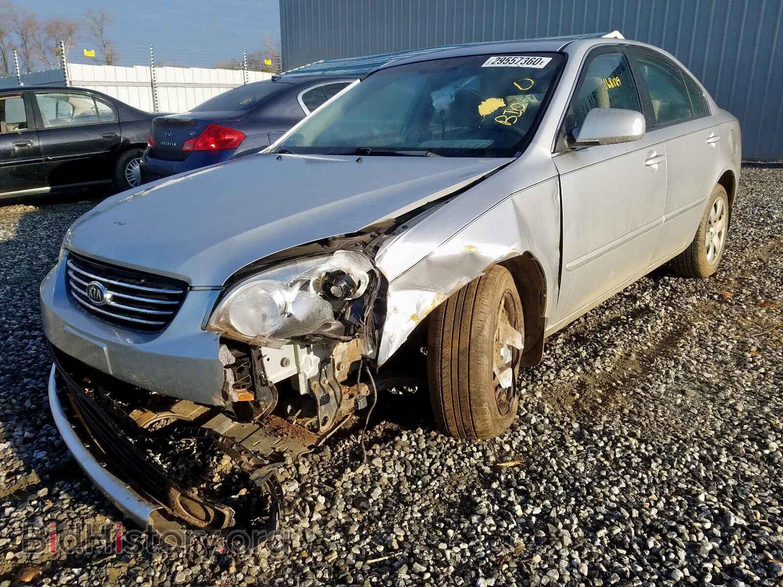 2007 KIA OPTIMA - VIN: KNAGE123975127241 - Фото 2