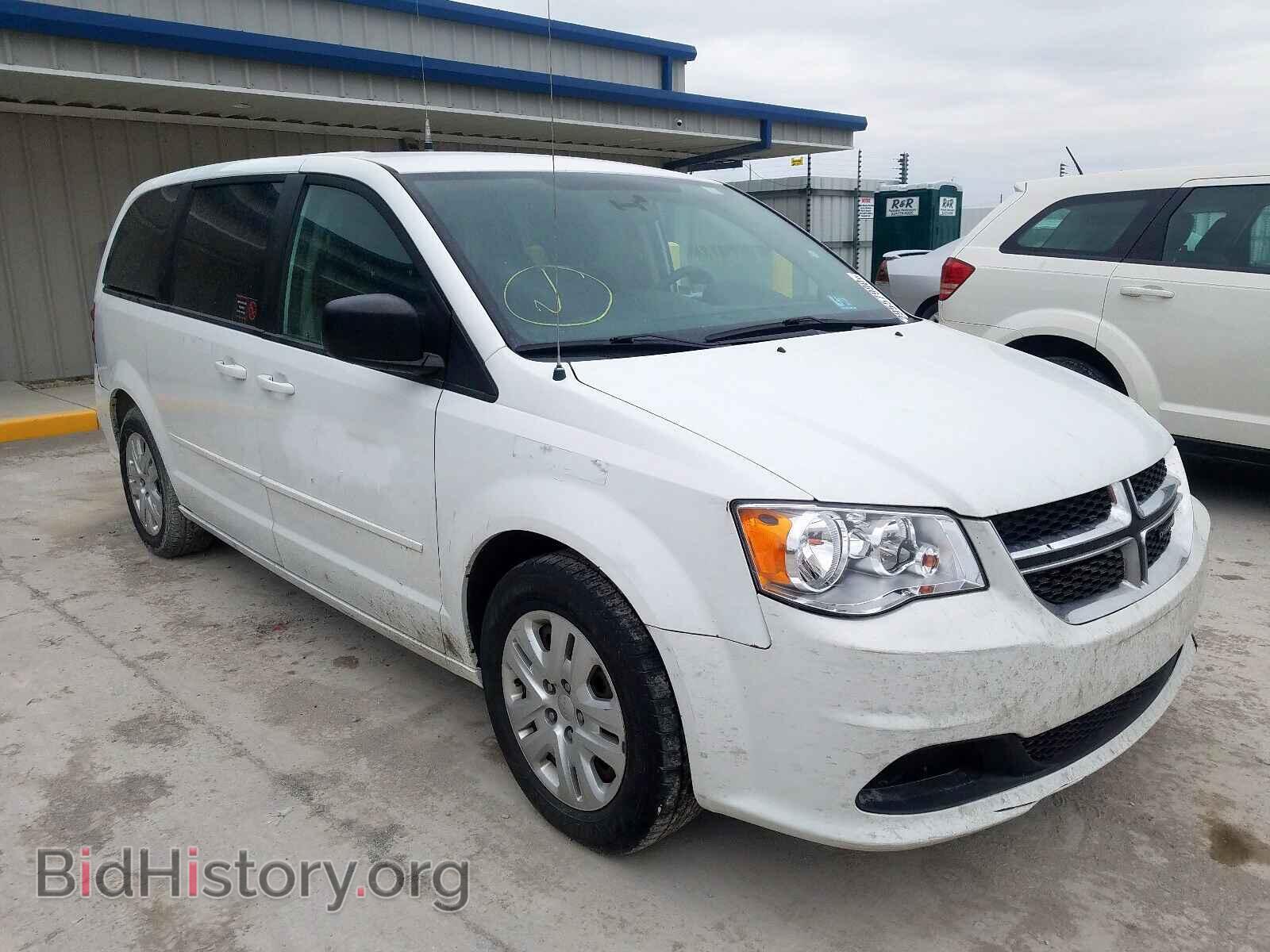 Фотография 2C4RDGBG2GR377542 - DODGE CARAVAN 2016