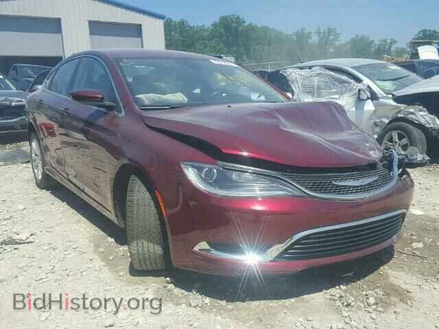 2015 Chrysler 200 200 Limite (VIN 1C3CCCAB8FN686486) — photo 1 of 10, Copart, damage: front end