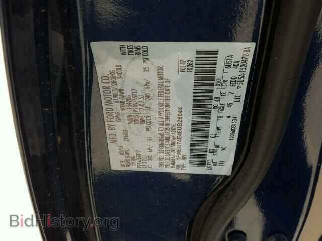 2006 FORD EXPLORER - VIN: 1FMEU74E46UB26044 - Фото 10