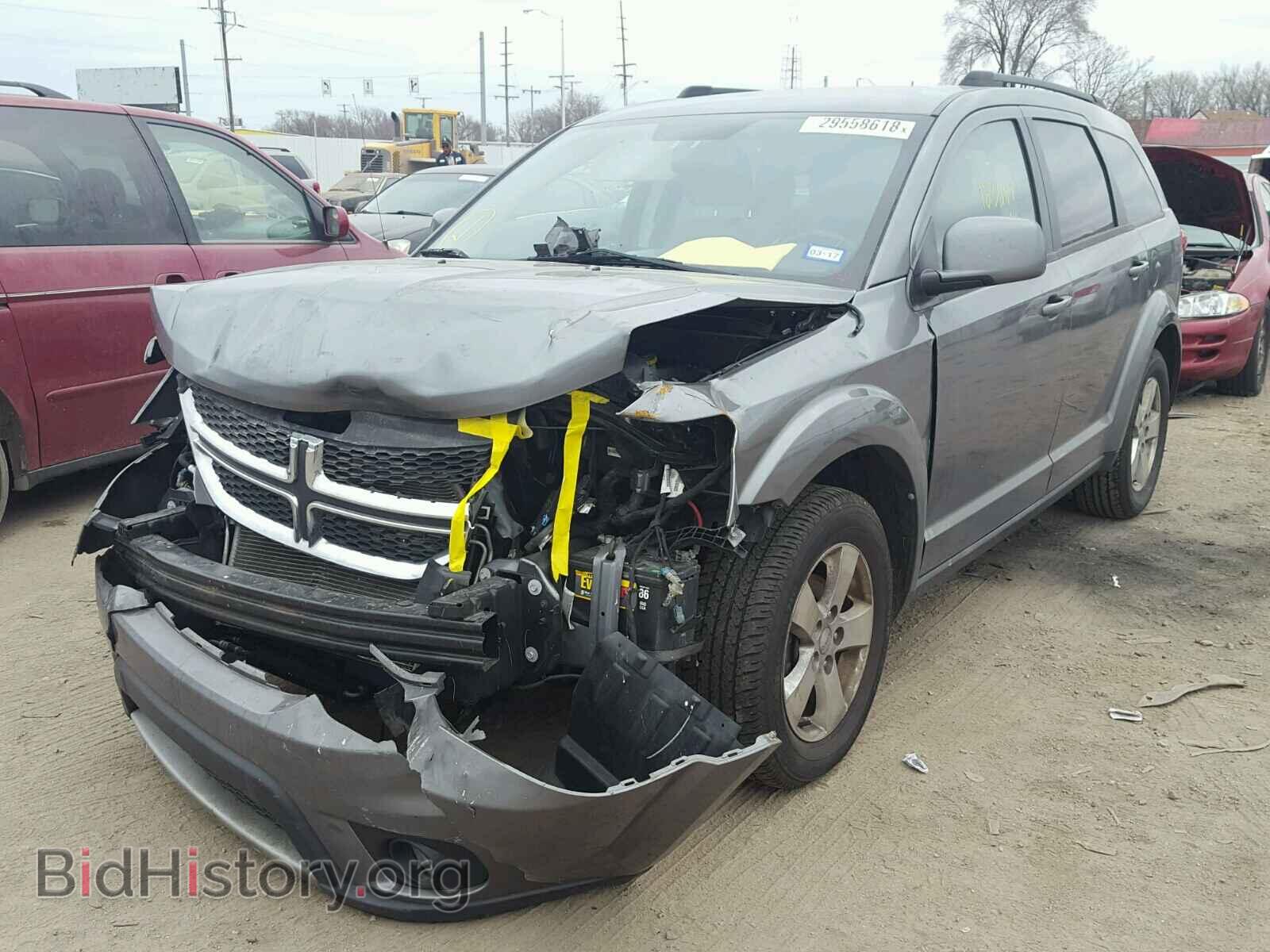 2012 DODGE JOURNEY - VIN: 3C4PDCBG6CT199223 - Фото 2