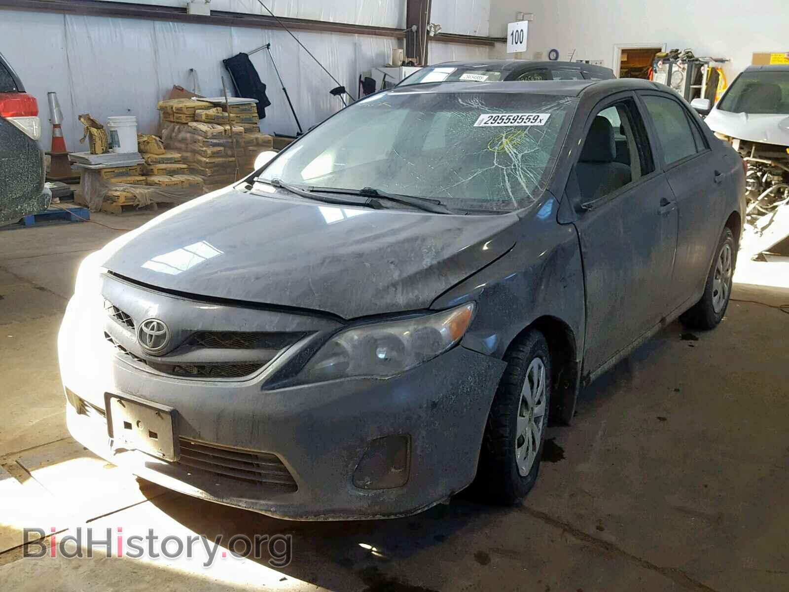 2011 TOYOTA COROLLA BA - VIN: 2T1BU4EE9BC537046 - Фото 2
