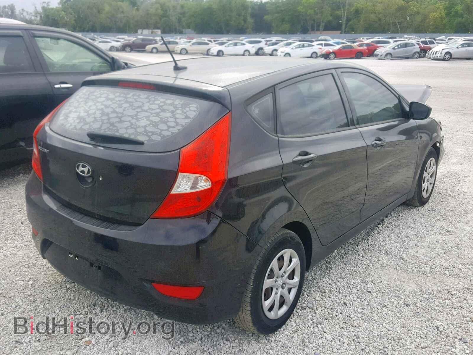 2013 HYUNDAI ACCENT - VIN: KMHCT5AE0DU074945 - Фото 4